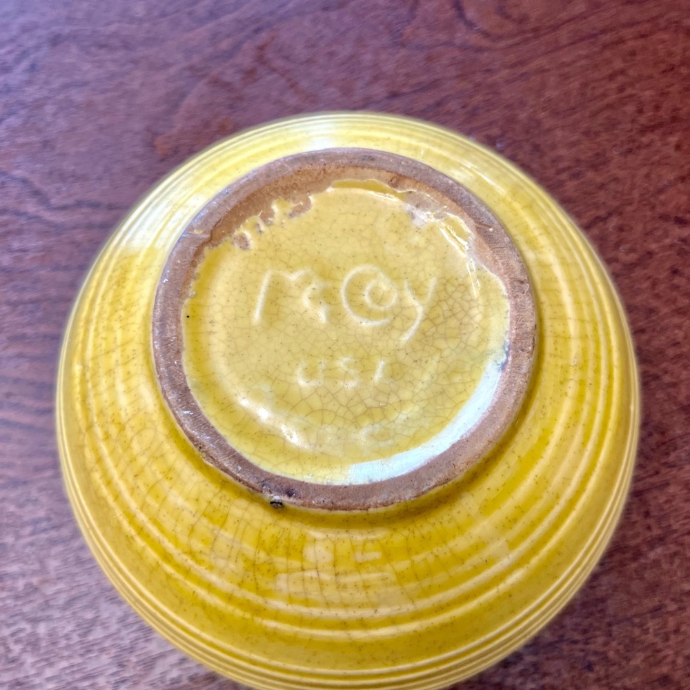 6” Vintage McCoy bowl - Picture 3 of 5